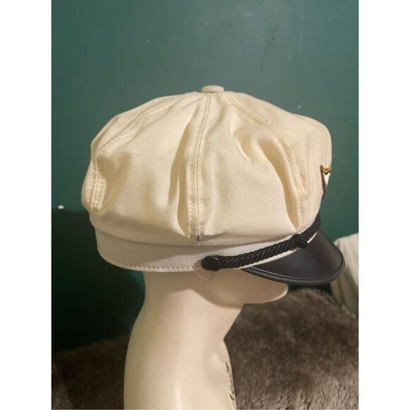 Vintage White Harley Davidson Cap Hat Large Made in USA - Picture 8 of 13